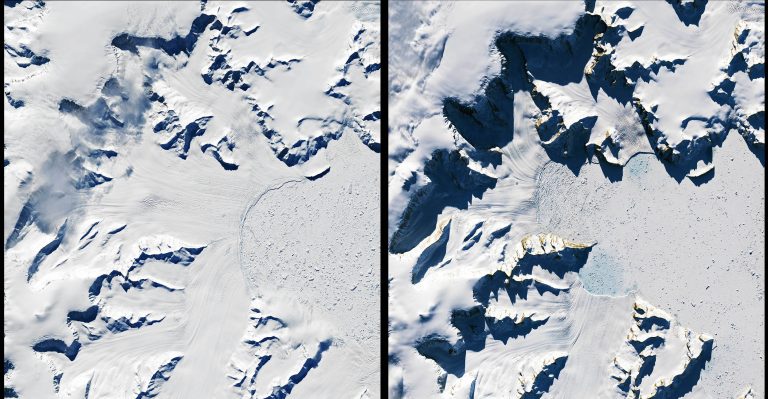Une débâcle glaciaire sans précédent en Antarctique