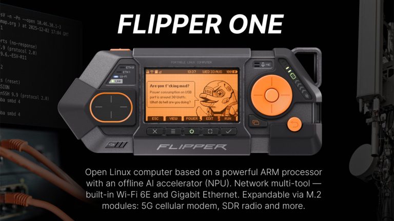 Un cyberdeck ambitieux dépassant les limites du Flipper Zero