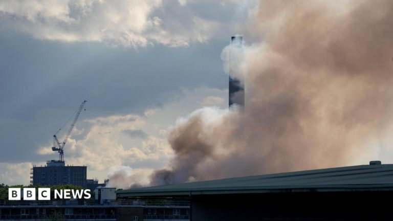Une intervention d'urgence massive à Bermondsey