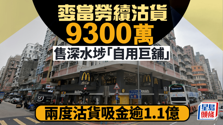Une transaction stratégique au cœur de Sham Shui Po