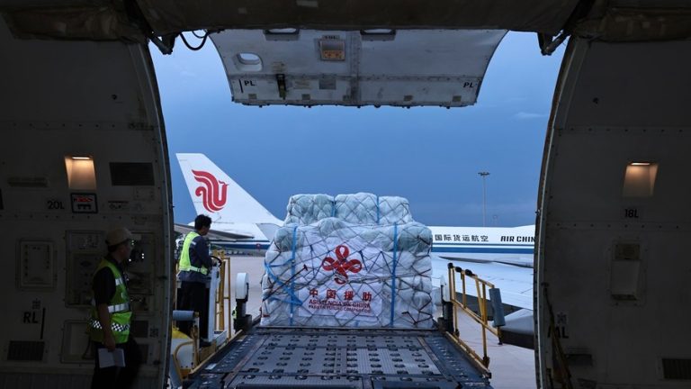 Le déploiement logistique du vol CA1097