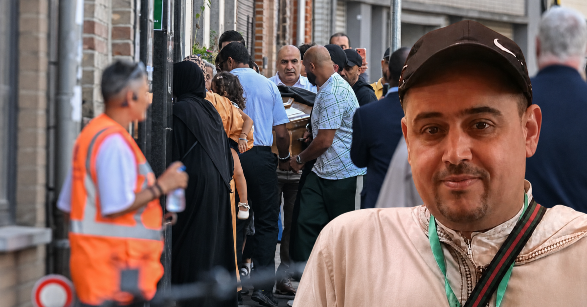 Funérailles de Driss Atounane à Evere : plus d'un millier de personnes rassemblées
