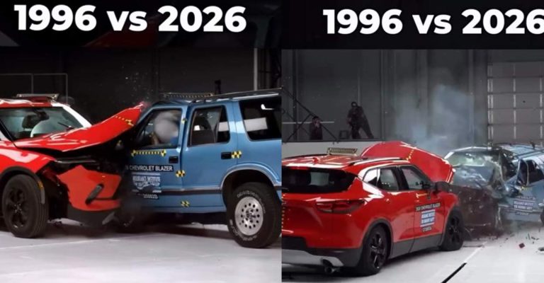 IIHS révèle : les voitures 2026 surpassent les modèles 1996 en sécurité routière