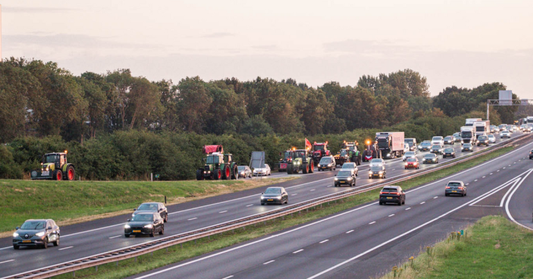 L'occupation de l'A28 et la marche vers De Schakel