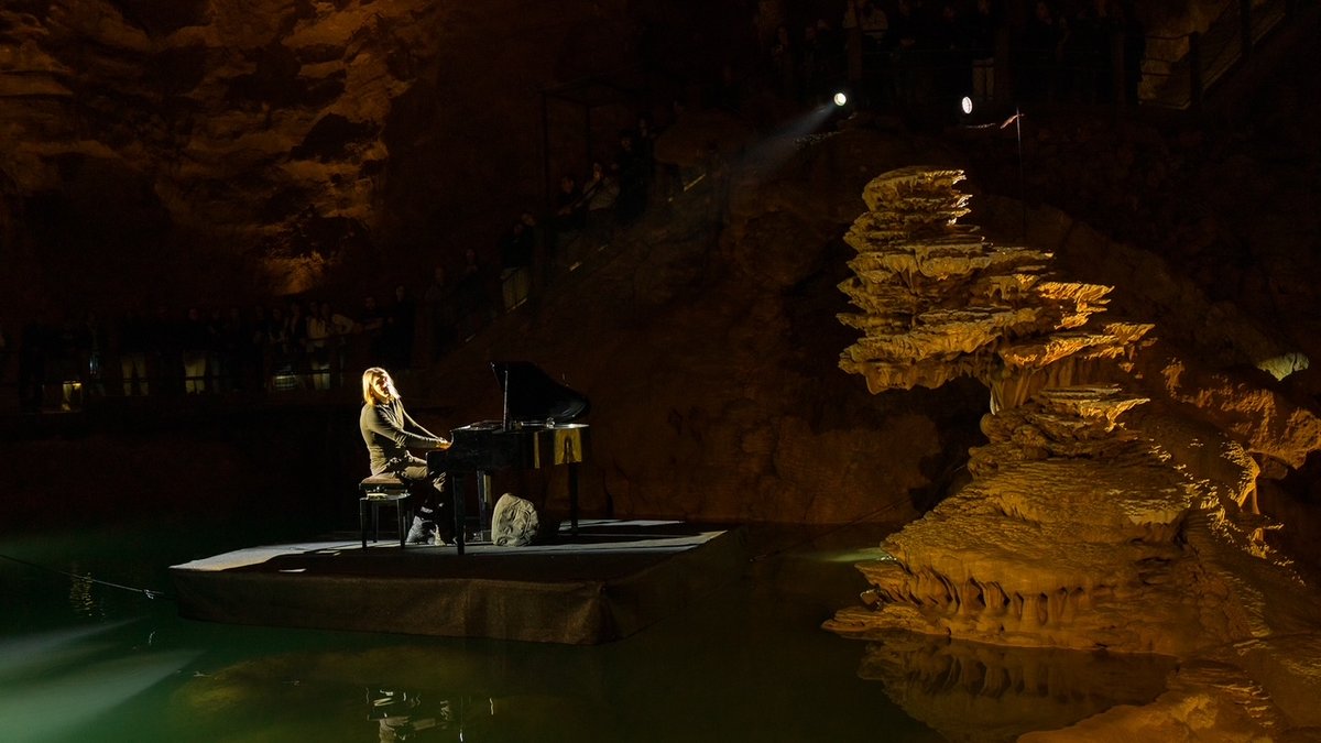 Marco Poingt donne trois concerts intimistes au gouffre de Padirac