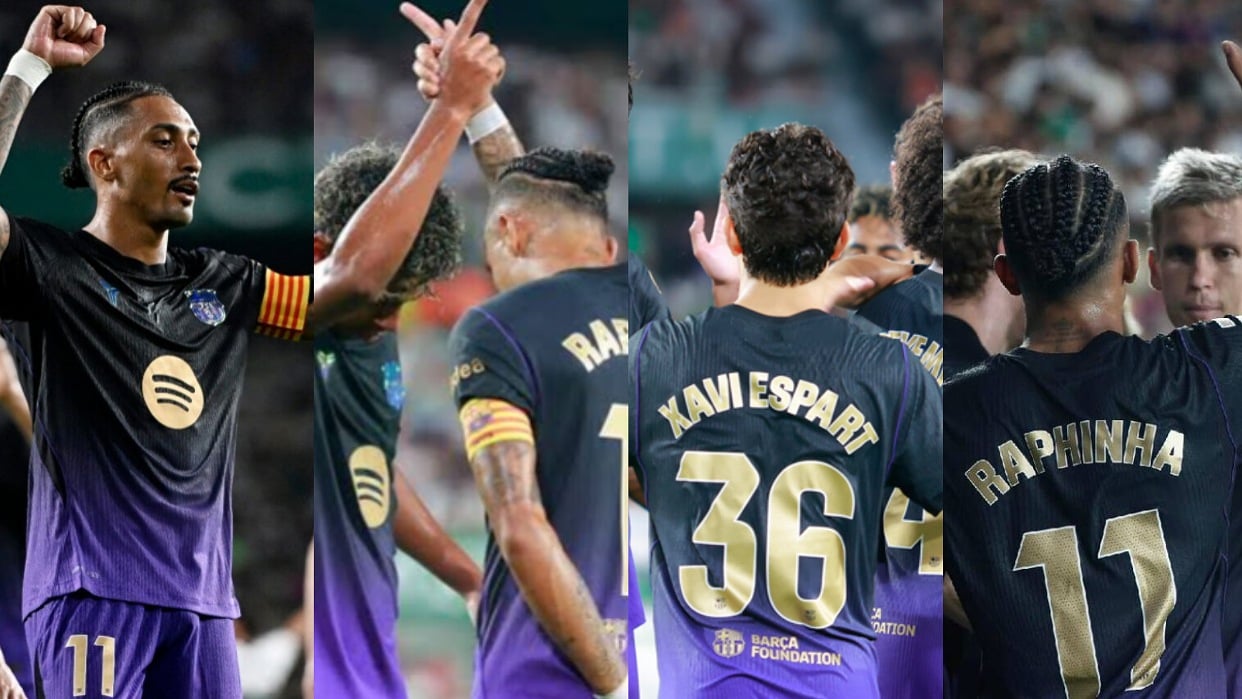 FC Barcelona écrase Elche 5-0 pour son entrée en LaLiga avec un doublé de Raphinha