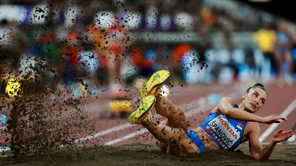 Ivana Španović, Foto: EPA/ALEX PLAVEVSKI
