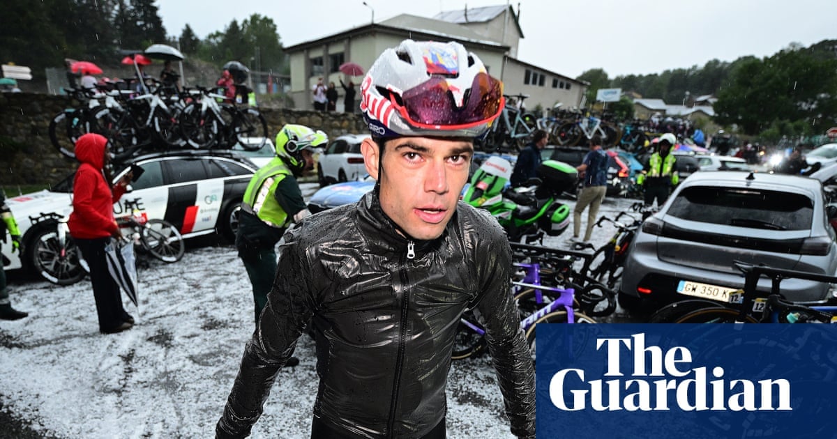 Vuelta a España : la troisième étape annulée à cause de grêlons géants