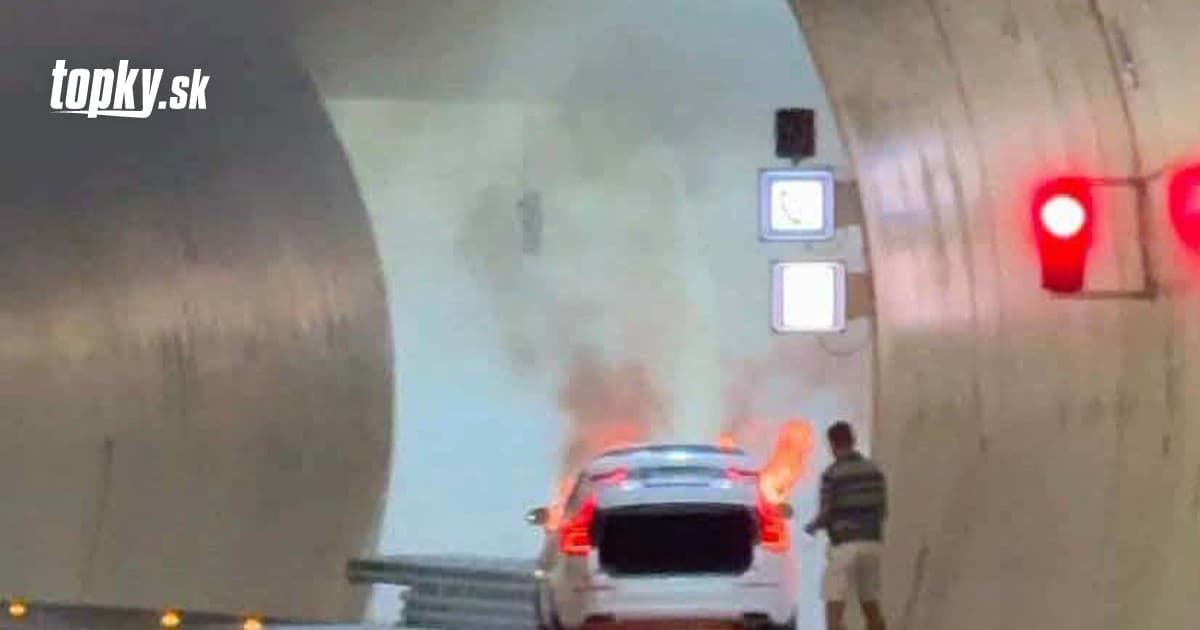 Slovaquie : Incendie dans le Tunnel de Višňové et Trafic Interrompu sur la D1