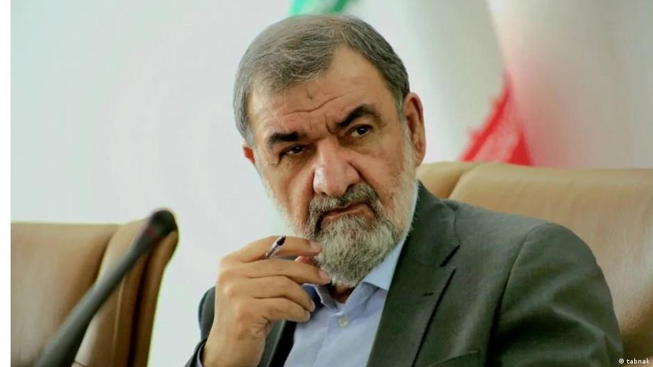 A file photo of Iranian security chief Mohsen Rezaei