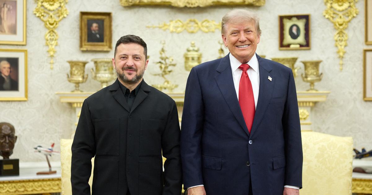 Volodymyr Zelensky et Donald Trump lors de leur rencontre à Washington le 28 juillet dernier