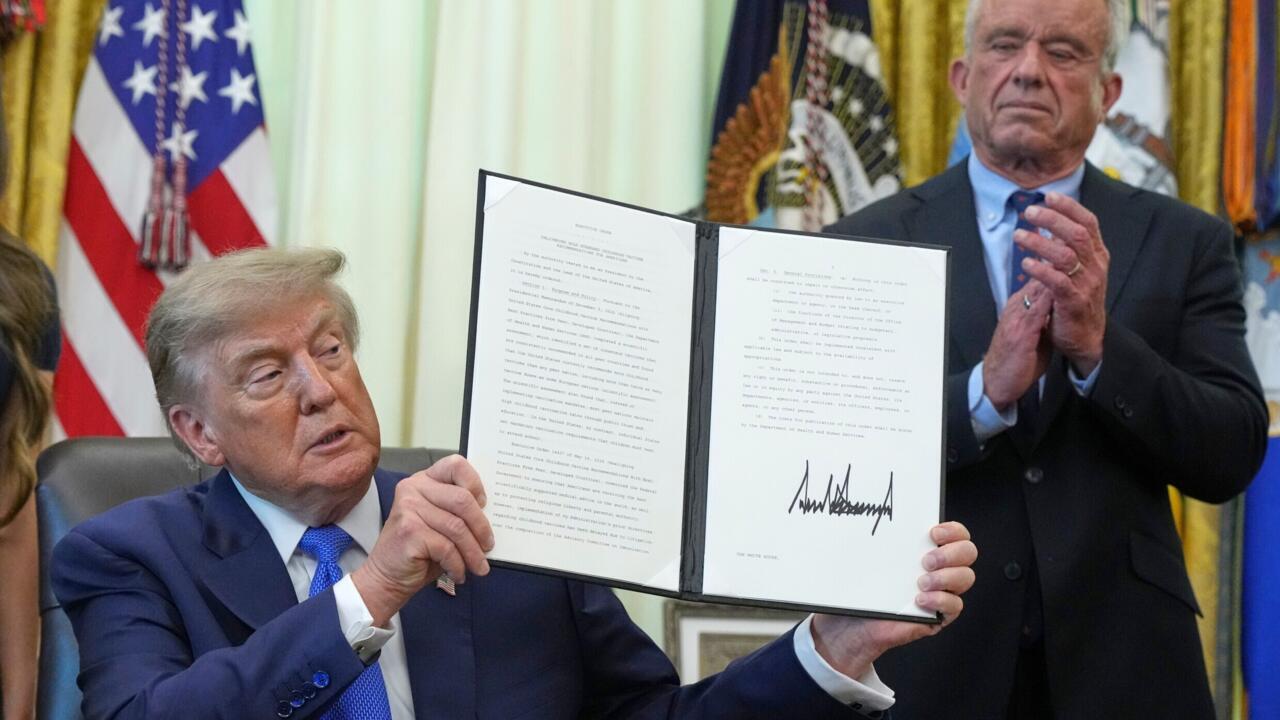Donald Trump modifie par décret le calendrier vaccinal des enfants