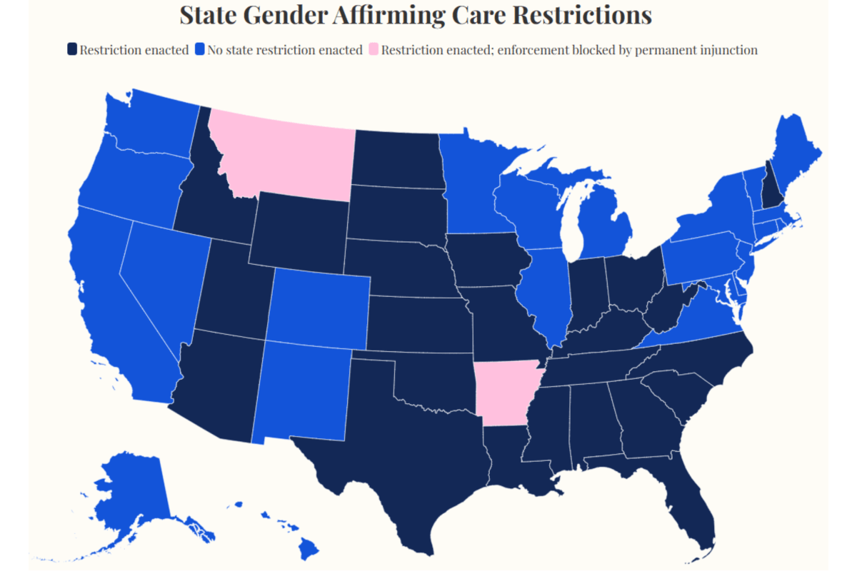 Map Shows States Protecting Gender-Affirming Care After Trump's Medicaid Funding Cut - Newsweek featured image