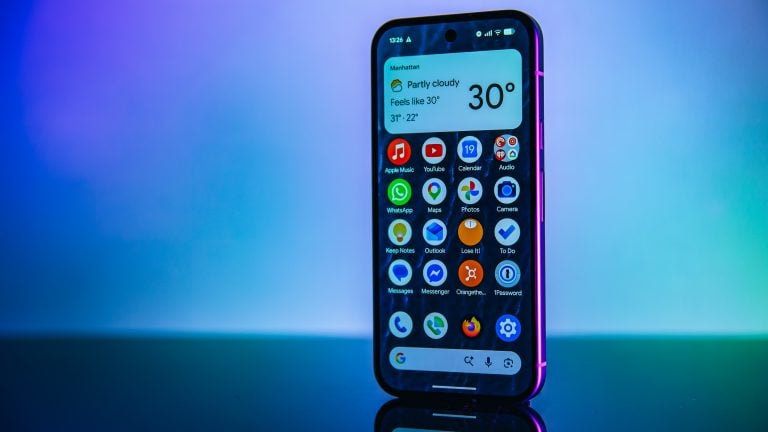 The Pixel 11 on a homescreen