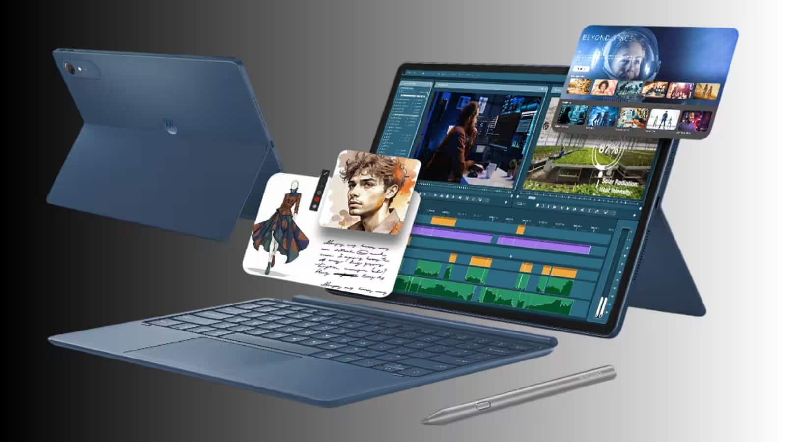 Motorola Lance la Tablette moto pad 70 avec Batterie 10 200 mAh en Inde