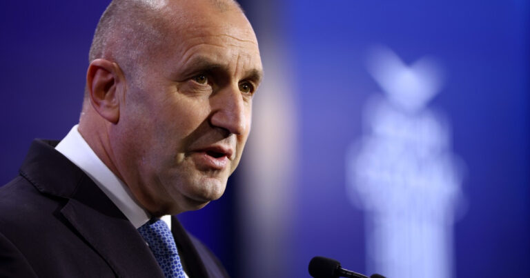Foto: Rumen Radev, președintele Bulgariei / Sursa foto: Profimedia Images