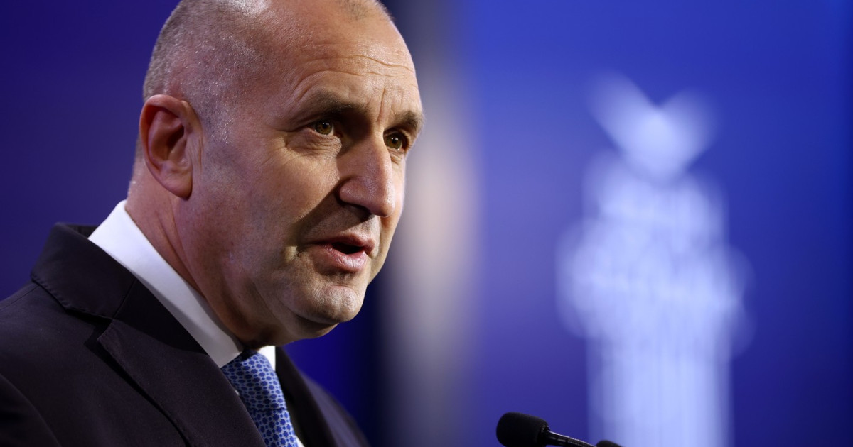 Foto: Rumen Radev, președintele Bulgariei / Sursa foto: Profimedia Images