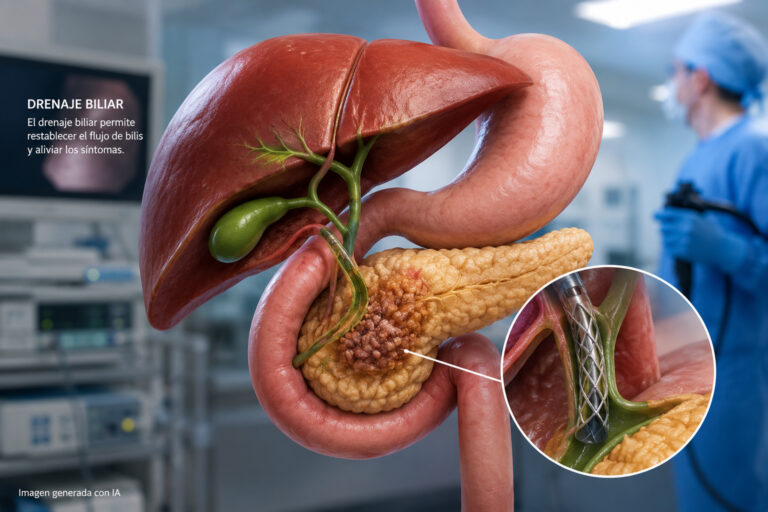 Cancer du pancréas : le drainage biliaire soulage les obstructions sévères