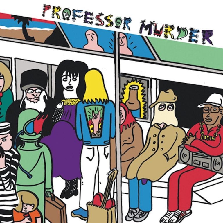 The cover of Professor Murder Rides the Subway EP