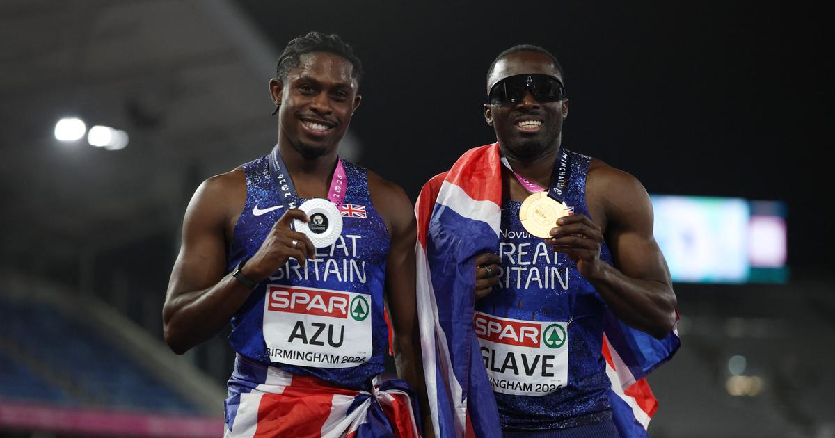 Romell Glave s’est imposé devant Jeremiah Azu pour signer un doublé britannique à la maison