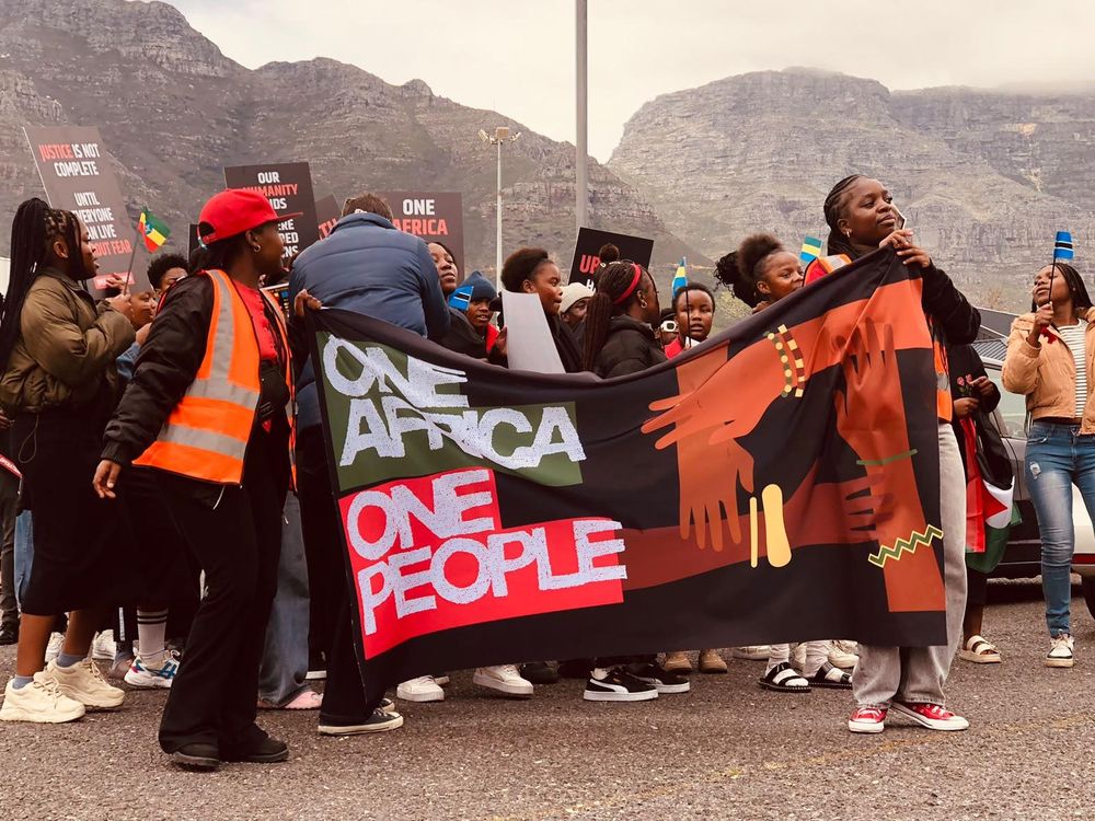 Operation Ubuntu Manifeste Contre la Xénophobie en Afrique du Sud