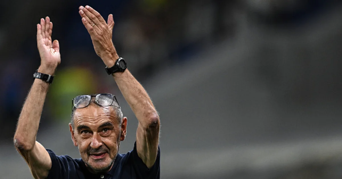 Maurizio Sarri salue la solidité de l'Hapoel Tel Aviv après son élimination