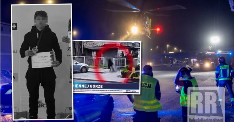 15-letni Kacper walczy o życie po ataku nożownika w Kamiennej Górze. W sieci pojawiło się nagranie tego dramatu