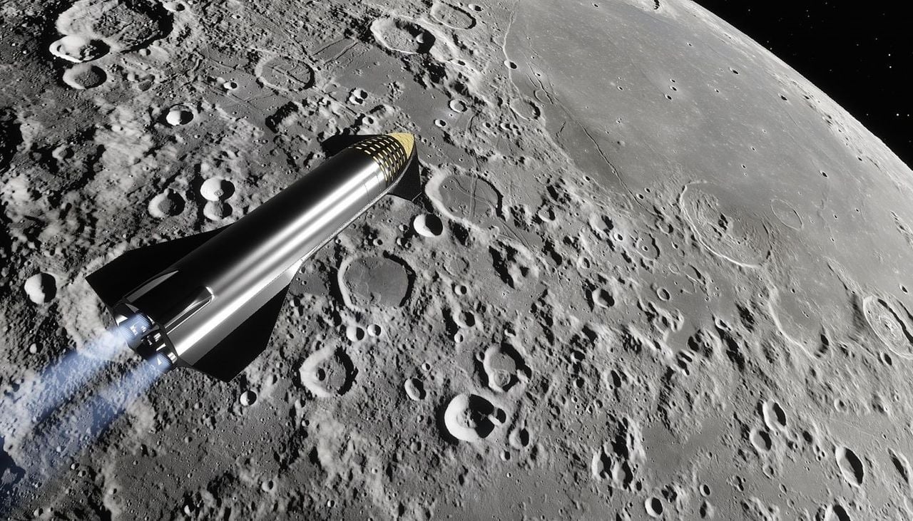 Un étage de SpaceX s'écrase sur la Lune près du cratère Einstein