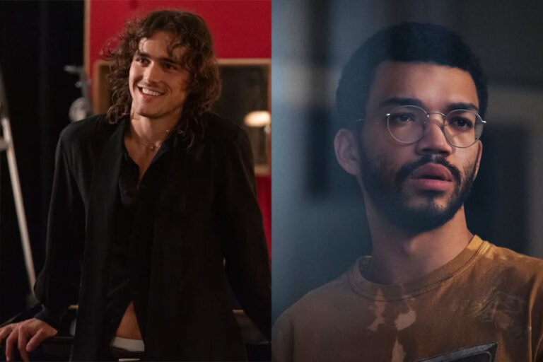 Justice Smith et Charlie Gillespie dans la saison 2 de Heated Rivalry