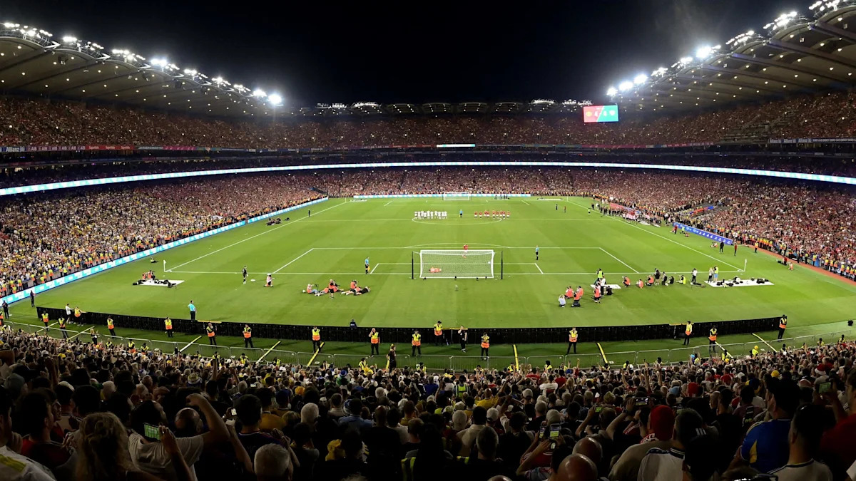 Manchester United bat Leeds United aux tirs au but à Croke Park