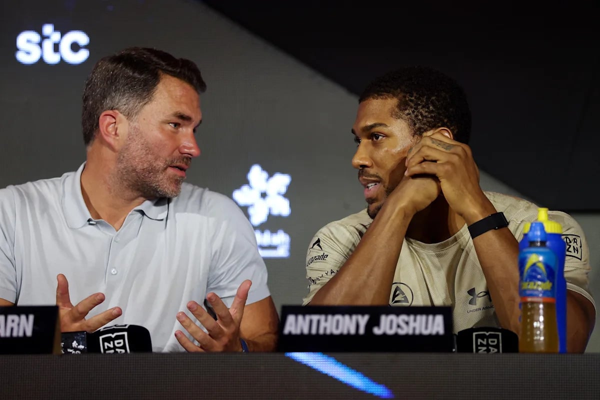 Eddie Hearn Confirme Le Combat Entre Tyson Fury Et Anthony Joshua