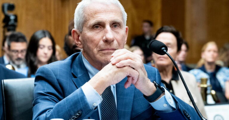 Anthony Fauci déclaré coupable d'outrage par une commission du Sénat