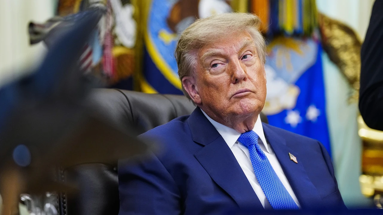 El presidente de EE.UU., Donald Trump