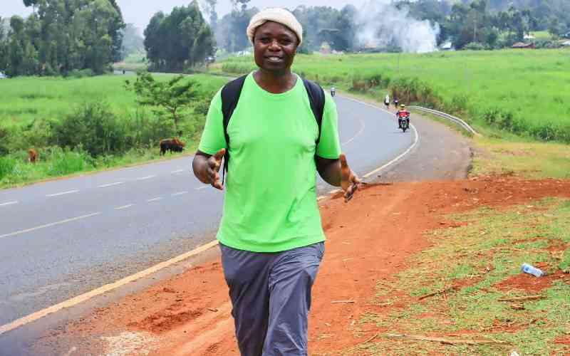 Marche pour la santé mentale : un universitaire relie Migori à Nairobi