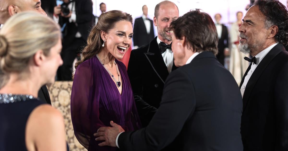 Kate Middleton et le Prince William Retrouvent Tom Cruise à Londres