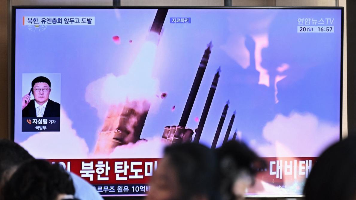 Corée du Nord : tirs de missiles vers la mer du Japon