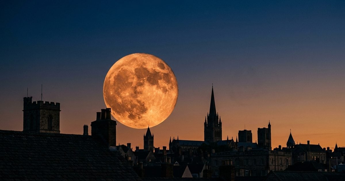 Lune des moissons : pourquoi l'astre paraît géant et cuivré à l'horizon