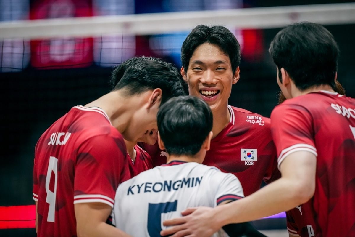 남자배구, 일본에 0-3 완패…아시아선수권 결승 진출 좌절