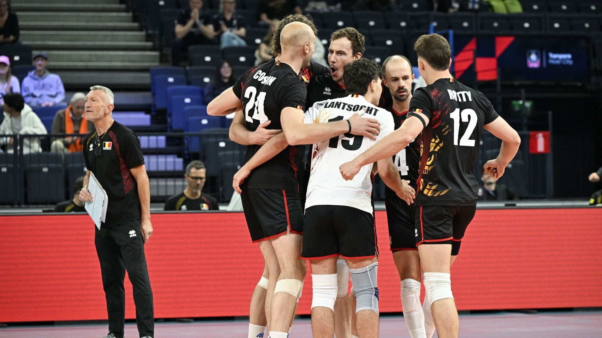 Euro de volley : les Red Dragons s’offrent la Tchéquie et joueront la Slovénie en quarts de finale