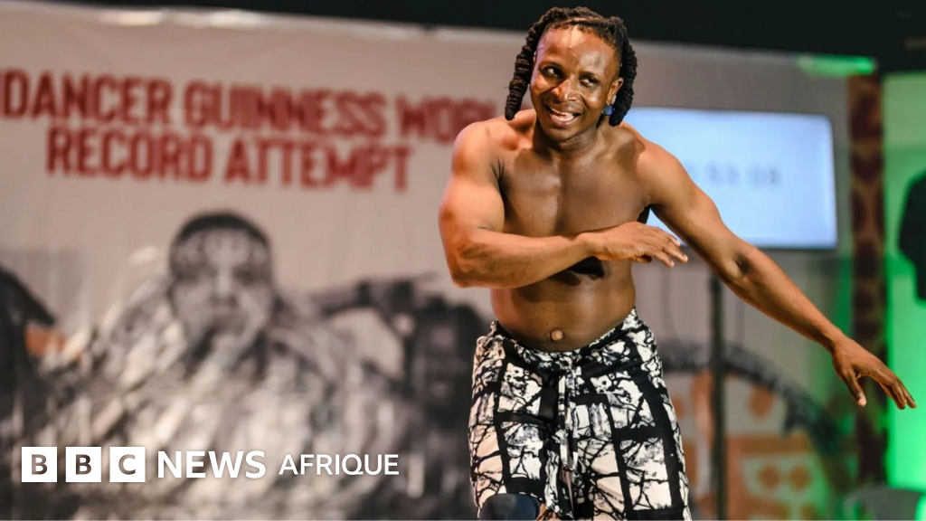 Benjamin Daniel Gabriel danse 168 heures pour un record du monde à Lagos