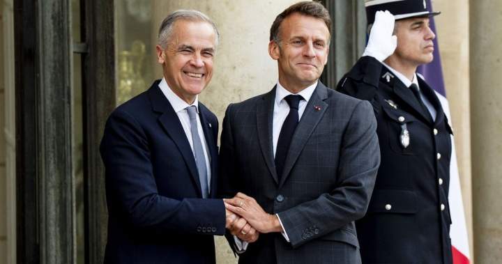 Mark Carney et Emmanuel Macron Signent un Accord de Sécurité d'Information