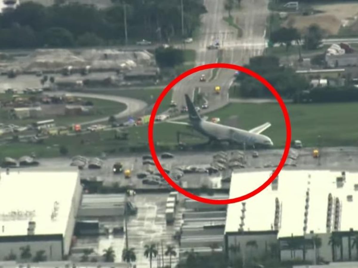 Miami : Un avion cargo d'Amazon dépasse la piste et fait cinq morts