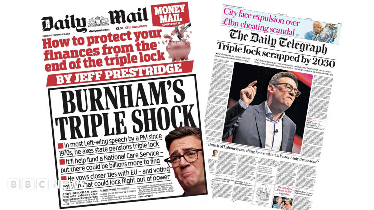 Andy Burnham veut supprimer la triple garantie des retraites d'ici 2030