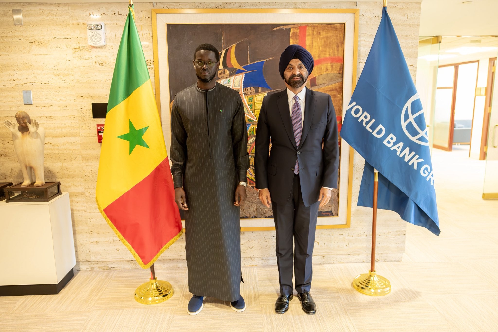 WASHINGTON : LA BANQUE MONDIALE CONFIRME SON SOUTIEN AU SÉNÉGAL POUR LES ANNÉES À VENIR