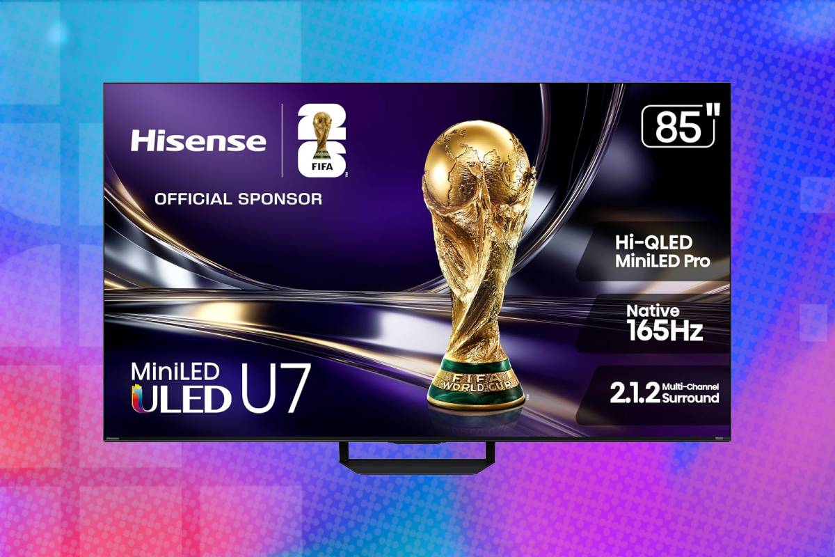Over $1,100 discounted from the price of this 85 inch Hisense premium Mini-LED TV, in limited time Amazon deal