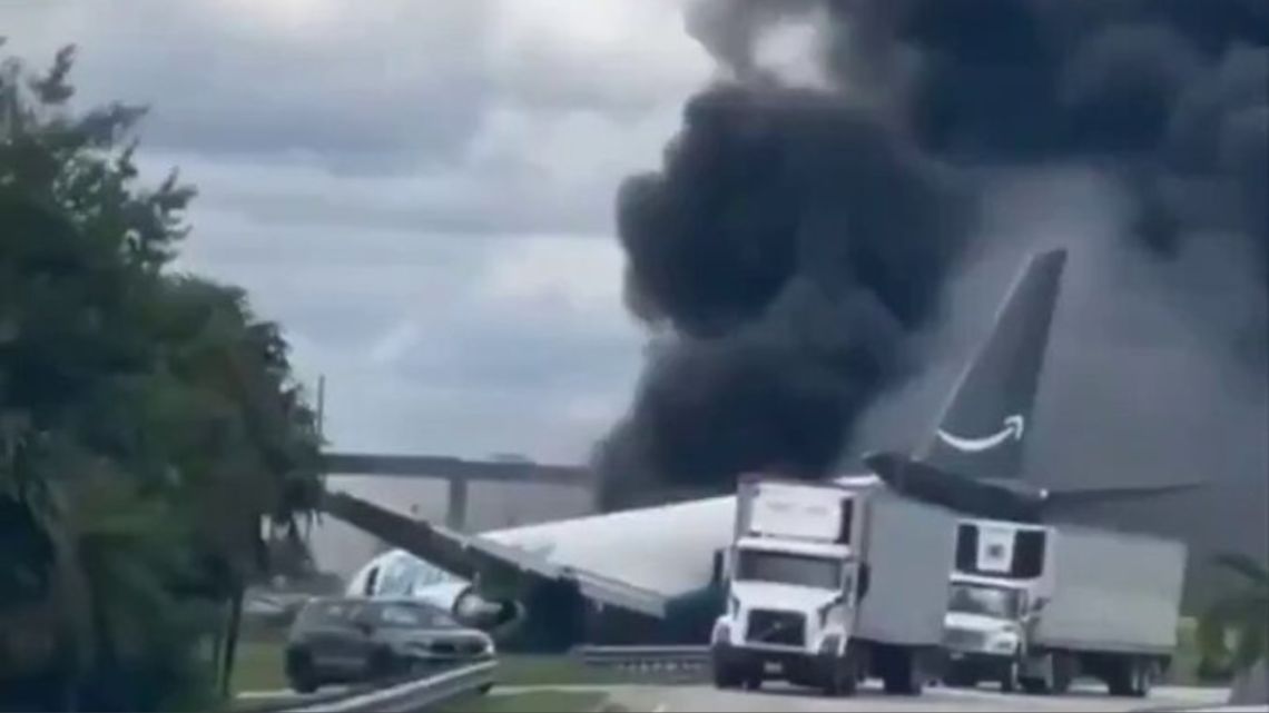 Accidente de avión de Amazon en Miami