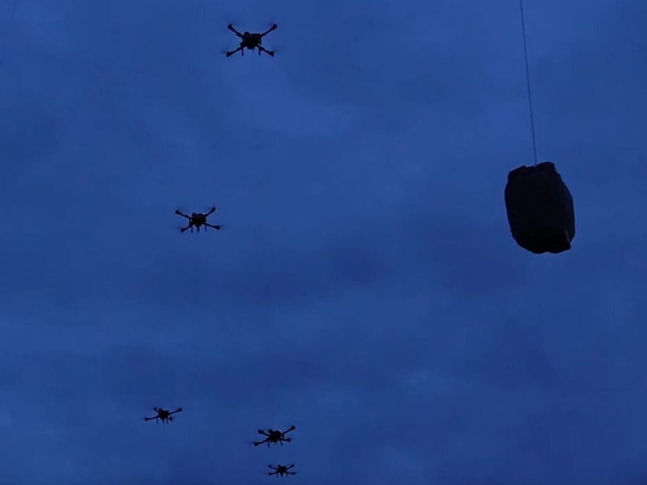 Olesky : des drones ukrainiens livrent 4 tonnes de vivres aux civils