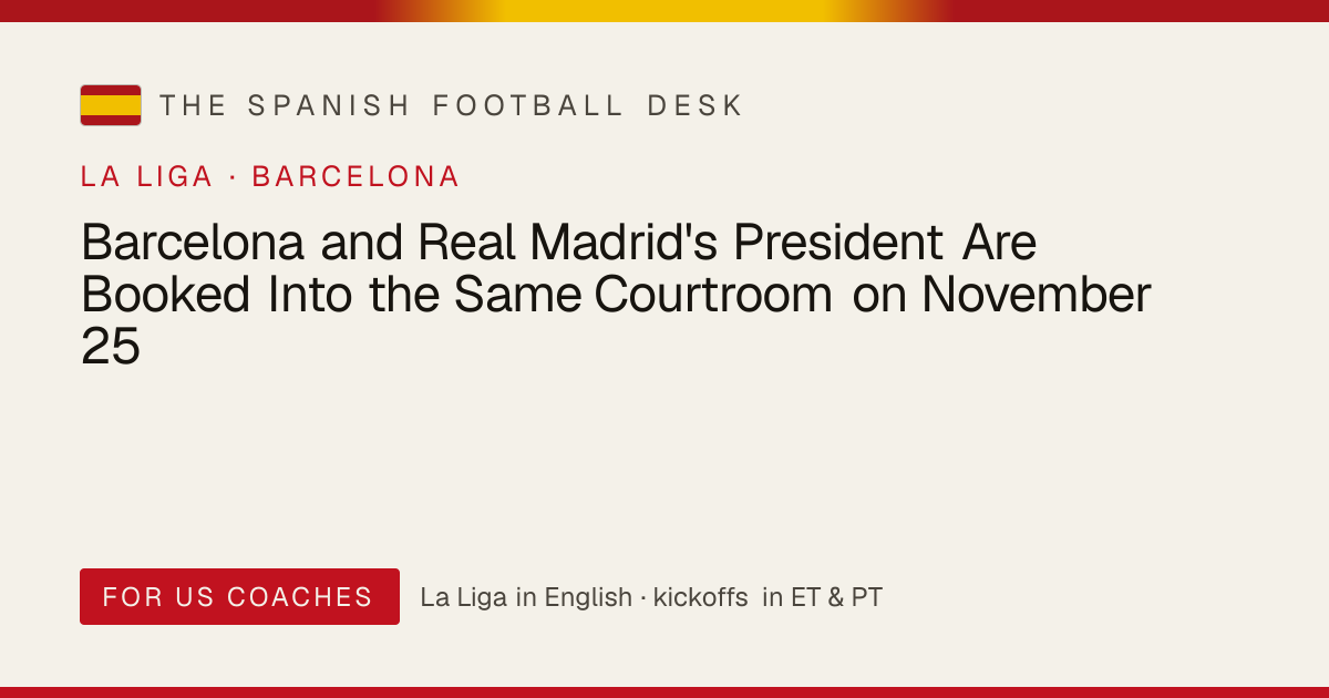 Le président du Real Madrid Florentino Pérez convoqué devant le tribunal