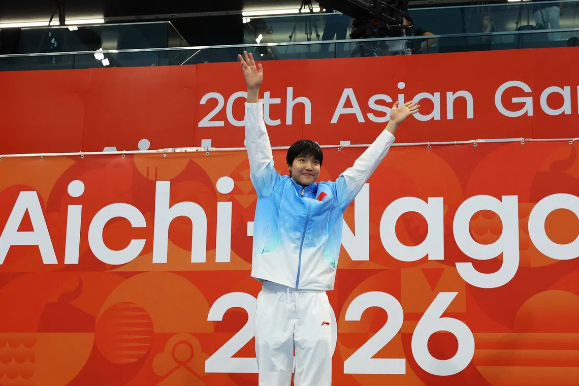 Siobhan Bernadette Haughey conserve son titre sur 200 m aux Jeux asiatiques