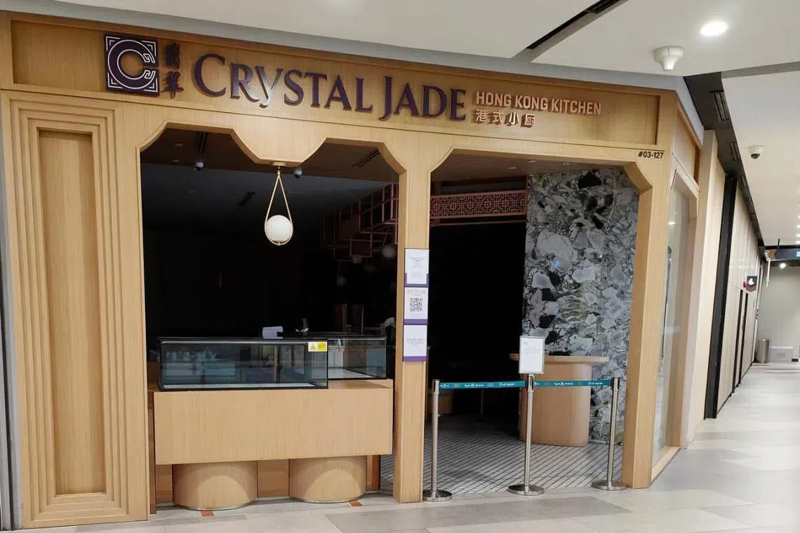 Crystal Jade ferme son restaurant de Great World, sa troisième fermeture en 2026